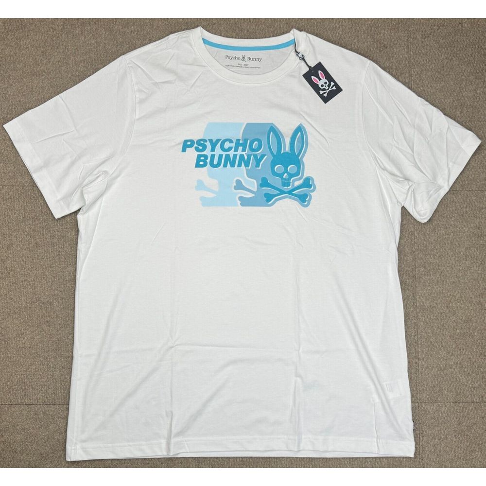 Psycho Bunny Men's Big & Tall Kona Graphic Tee Size 3XLT